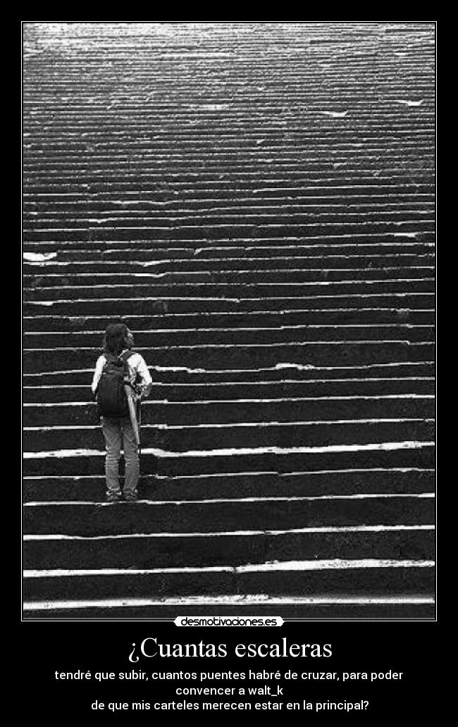 ¿Cuantas escaleras -