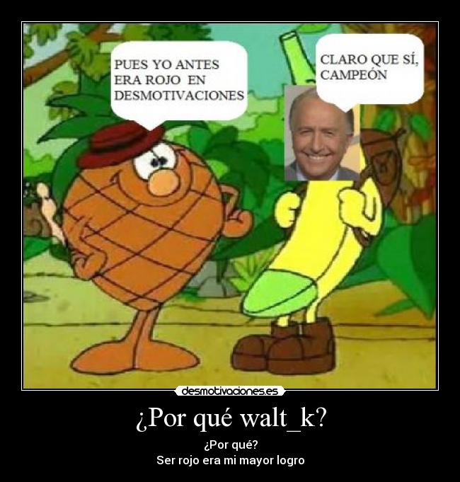 ¿Por qué walt_k? - 