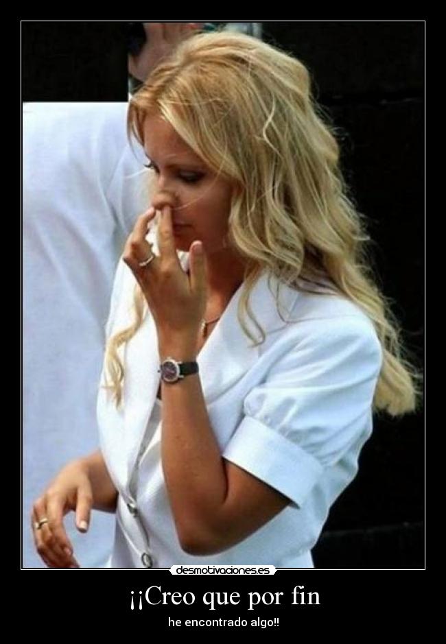 ¡¡Creo que por fin - he encontrado algo!!