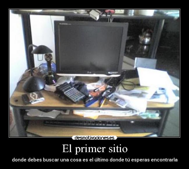 El primer sitio - 