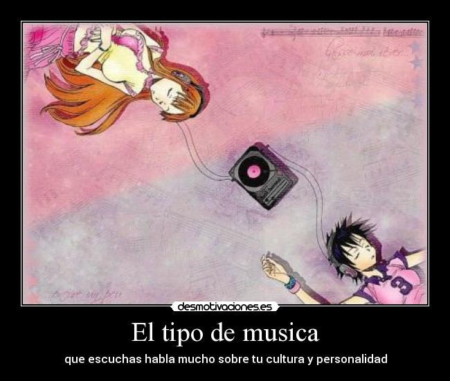El tipo de musica -