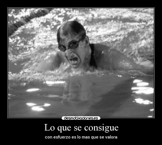 Lo que se consigue -