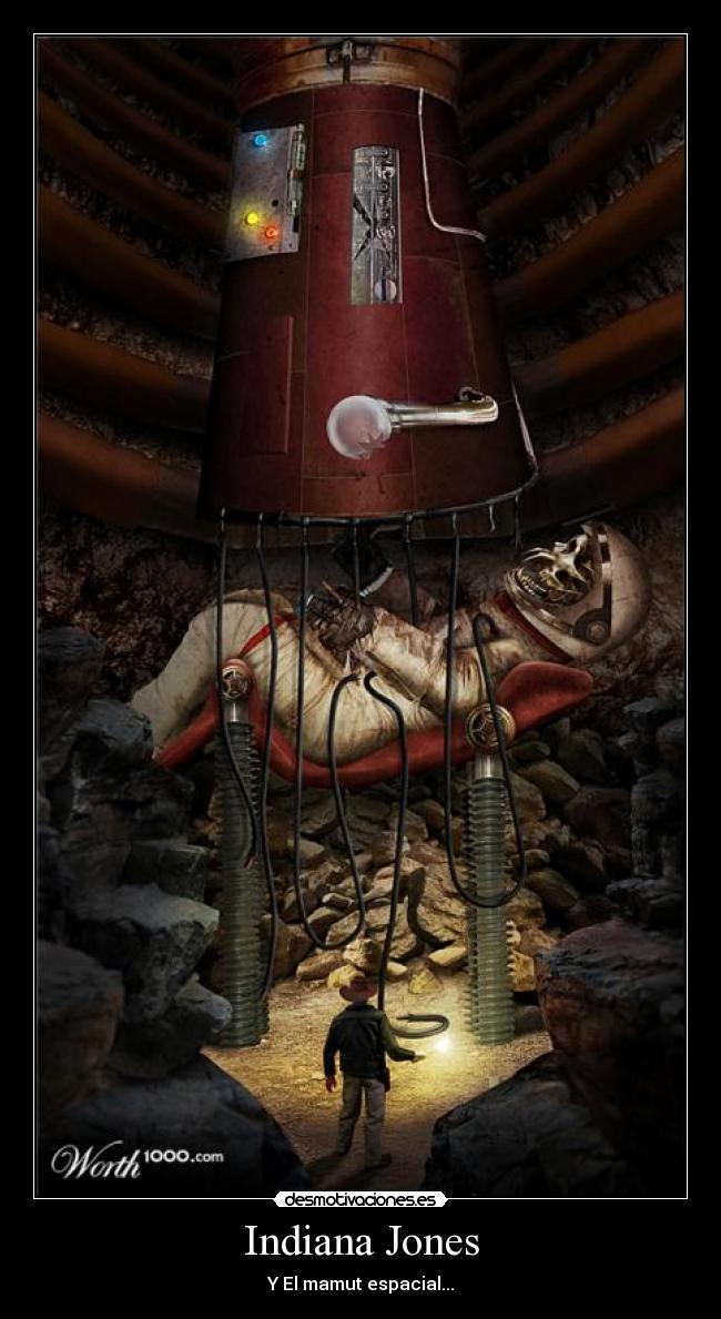 Indiana Jones - Y El mamut espacial...