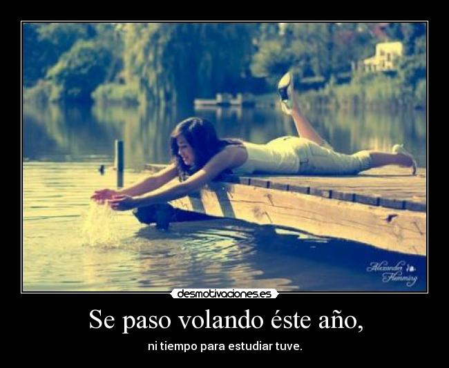 Se paso volando éste año, -