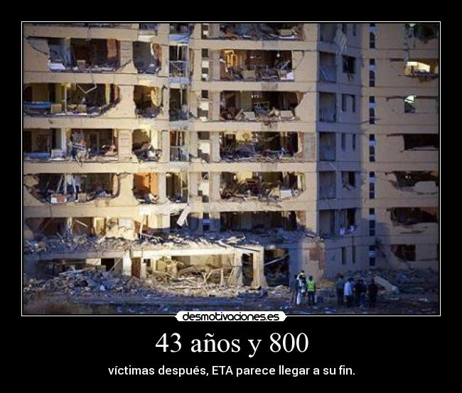 43 años y 800 - 