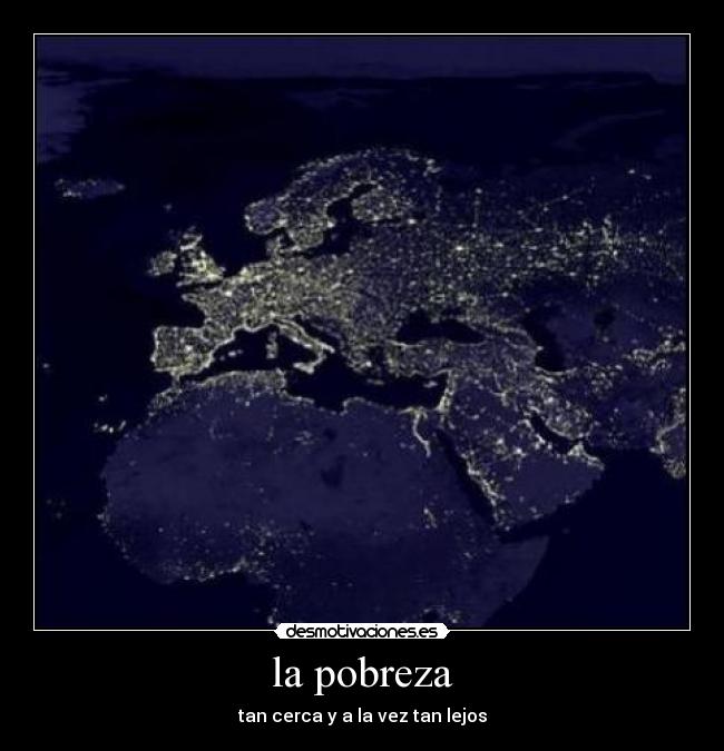 la pobreza - 