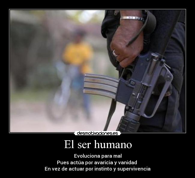 El ser humano -