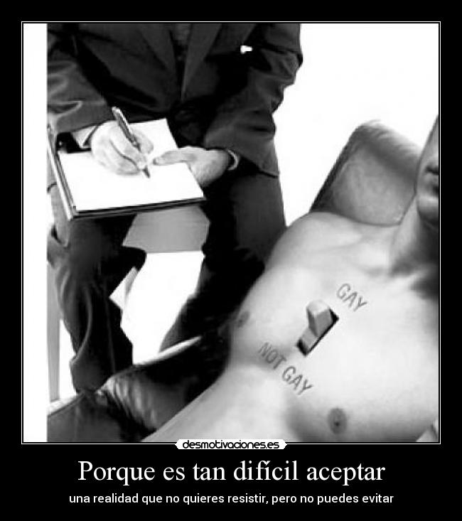 Porque es tan difícil aceptar -