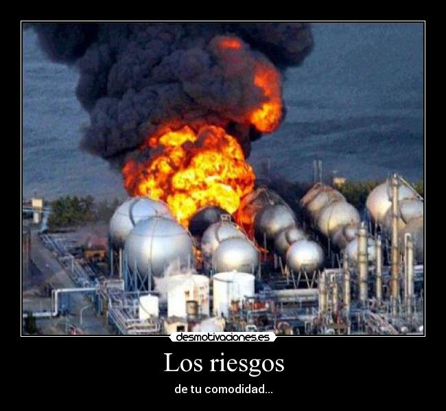 Los riesgos -