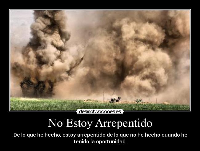 No Estoy Arrepentido -
