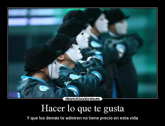 Hacer lo que te gusta -