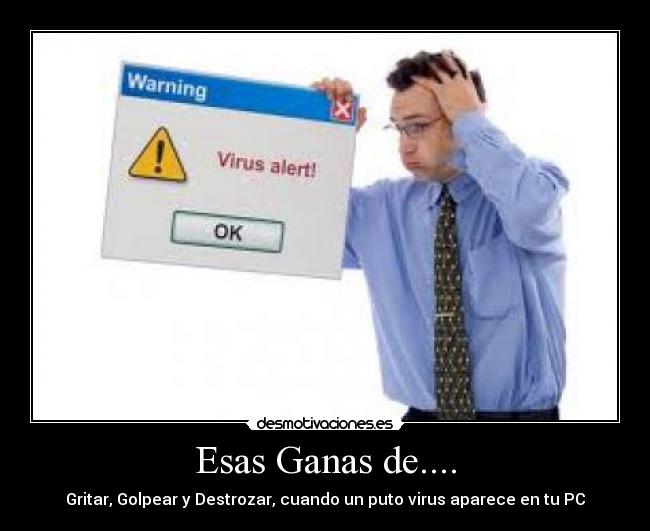 carteles virus con carajo desmotivaciones