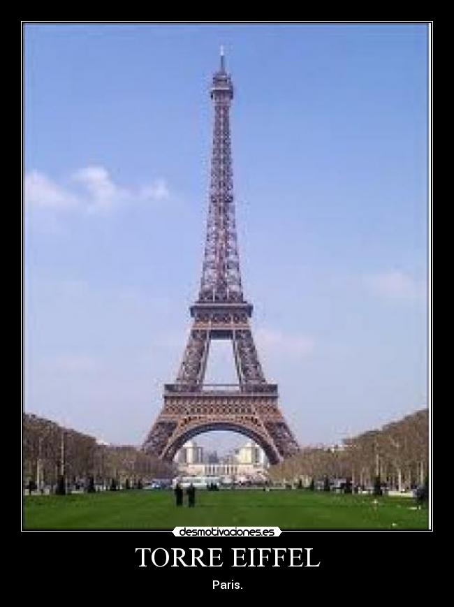 carteles torre eiffel paris ocurren carteles desmotivaciones