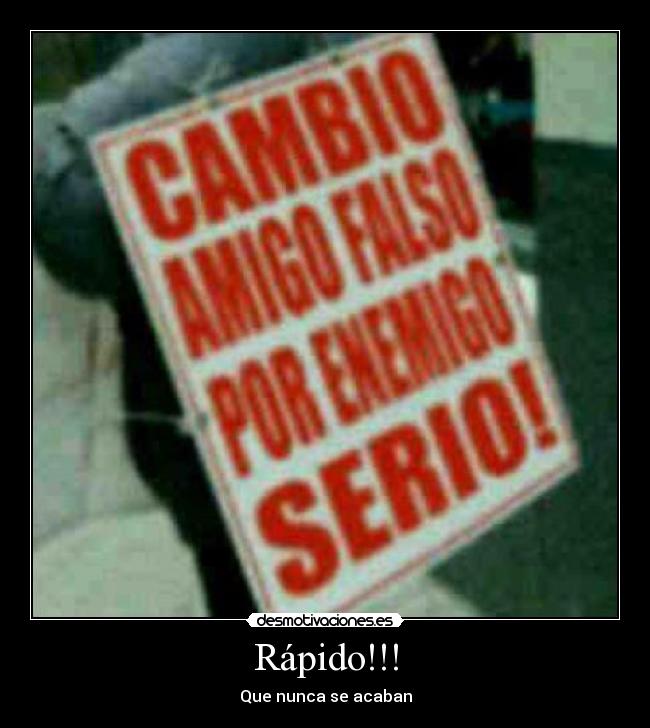 Rápido!!! - 