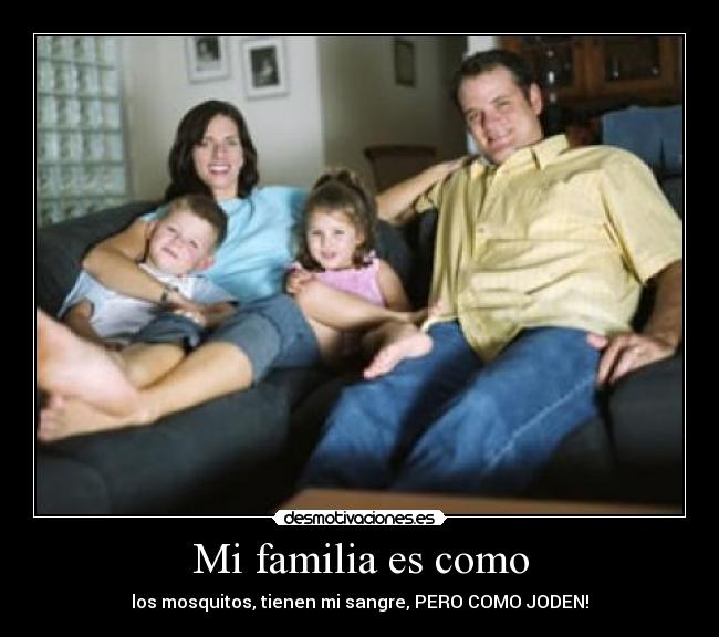 Mi familia es como - 