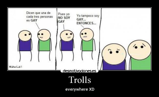 carteles trolls desmotivaciones