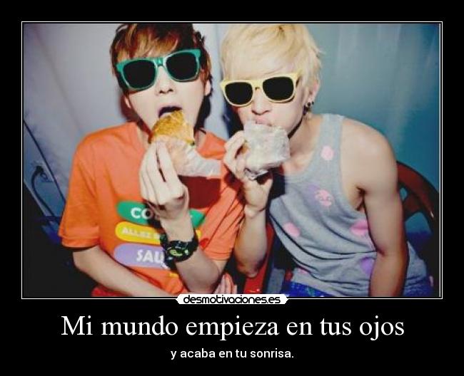 Mi mundo empieza en tus ojos - 