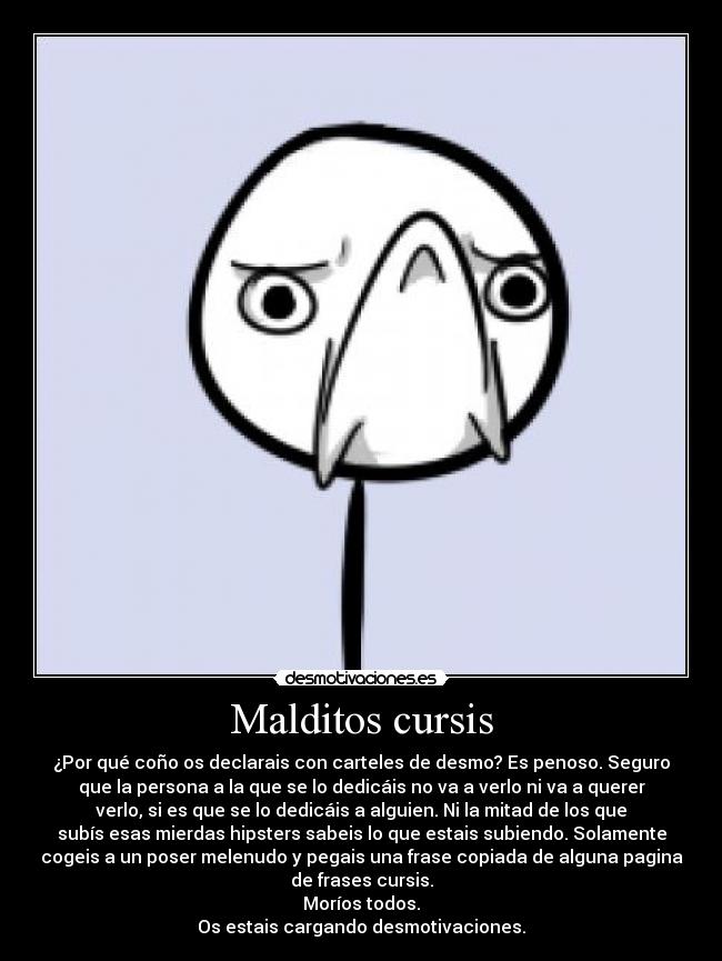 Malditos cursis - 