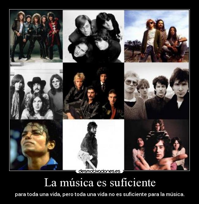 La música es suficiente - 