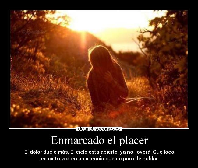 Enmarcado el placer - 
