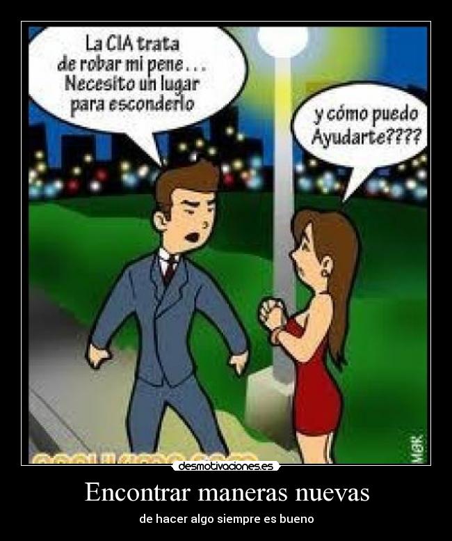 Encontrar maneras nuevas -