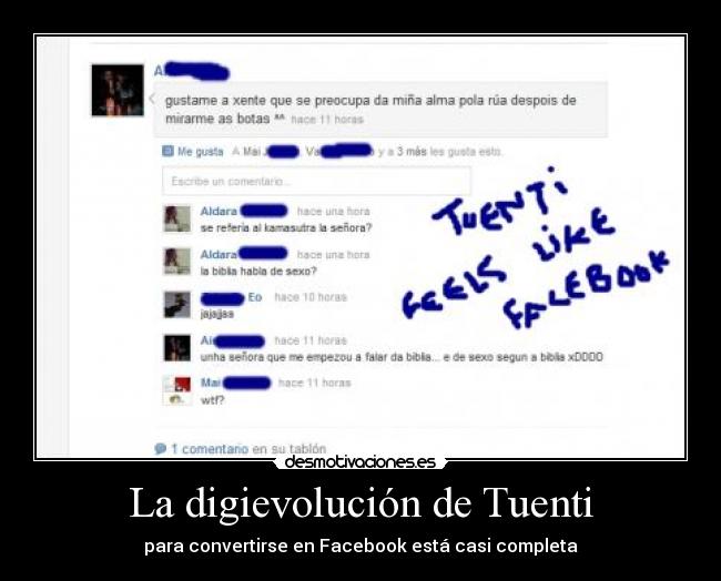 La digievolución de Tuenti - para convertirse en Facebook está casi completa