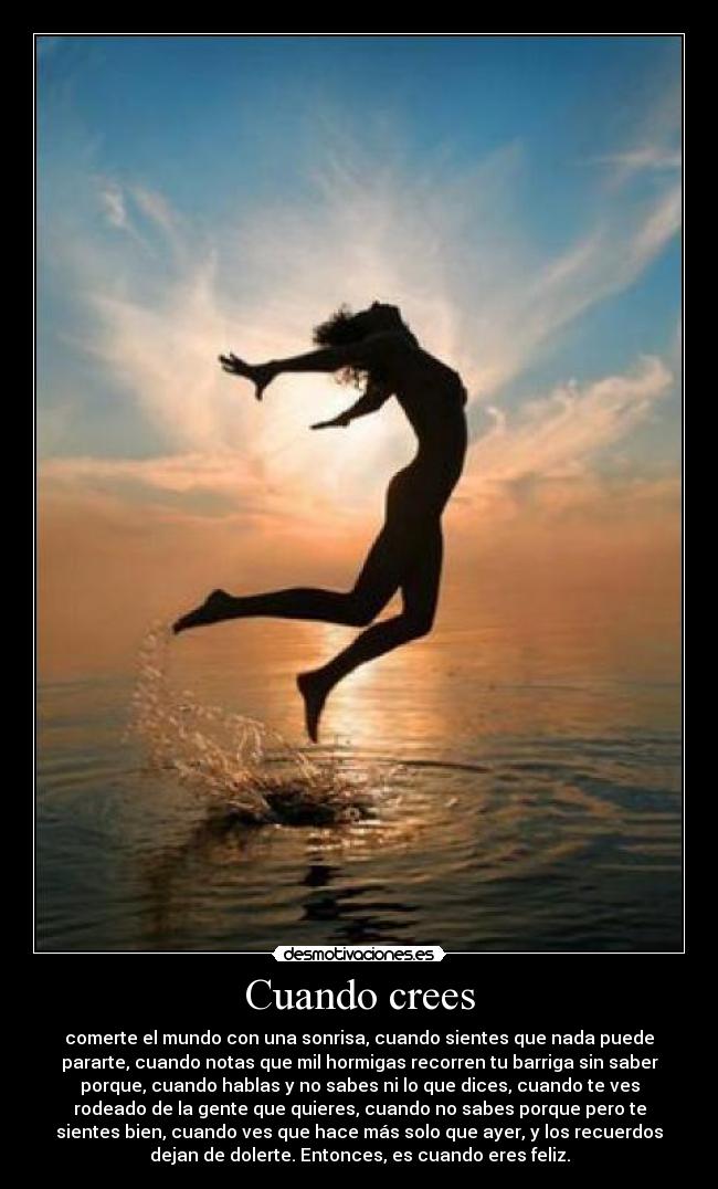 Cuando crees - 