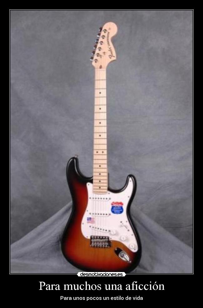 Para muchos una aficción - Para unos pocos un estilo de vida