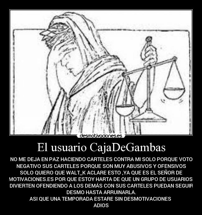 El usuario CajaDeGambas -