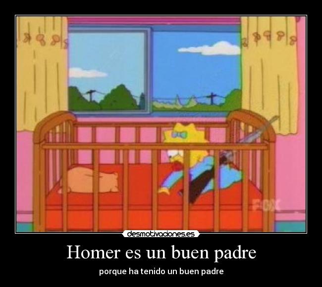Homer es un buen padre -