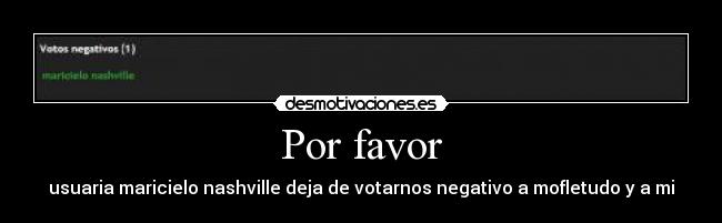 Por favor - 