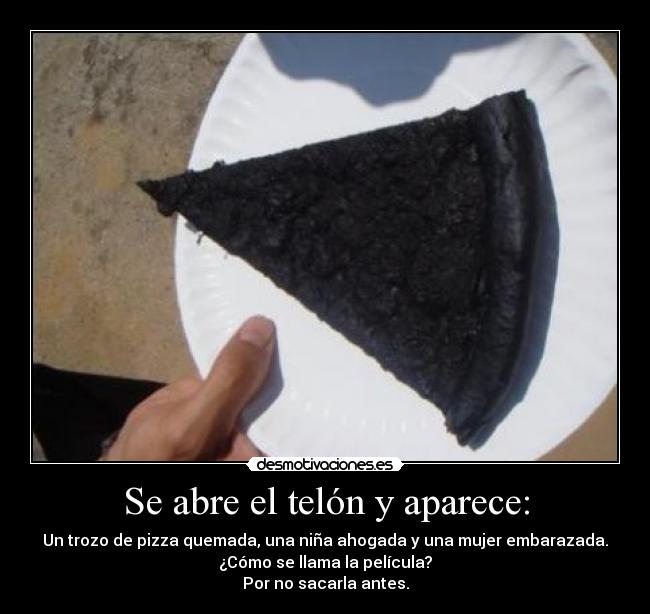 Se abre el telón y aparece: - 