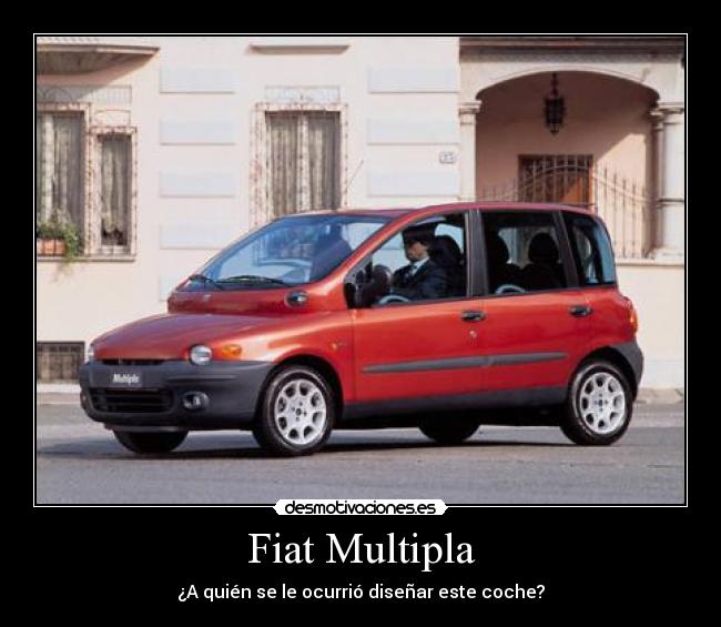 Fiat Multipla - ¿A quién se le ocurrió diseñar este coche?