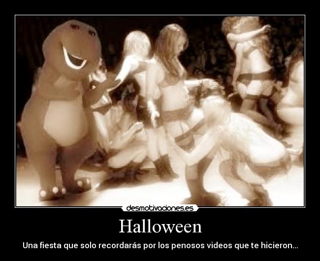 Halloween - Una fiesta que solo recordarás por los penosos videos que te hicieron...