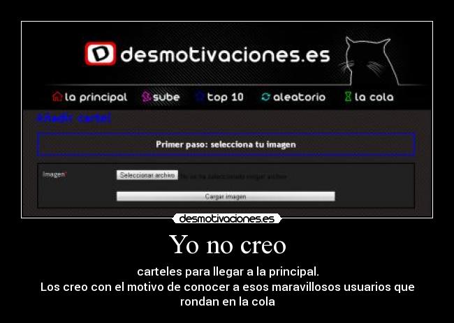 Yo no creo -
