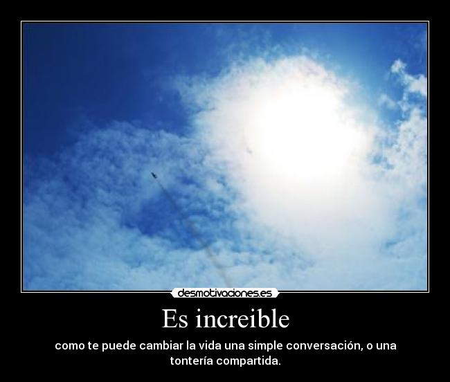 Es increible - 