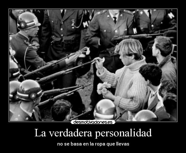 La verdadera personalidad -