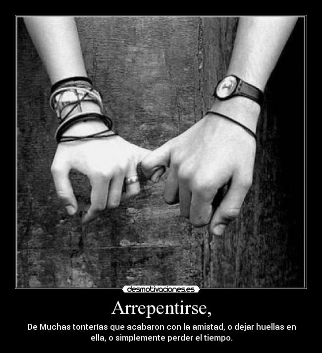 Arrepentirse, -