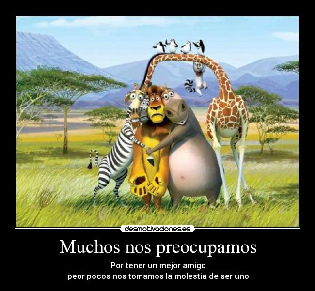 Muchos nos preocupamos - 