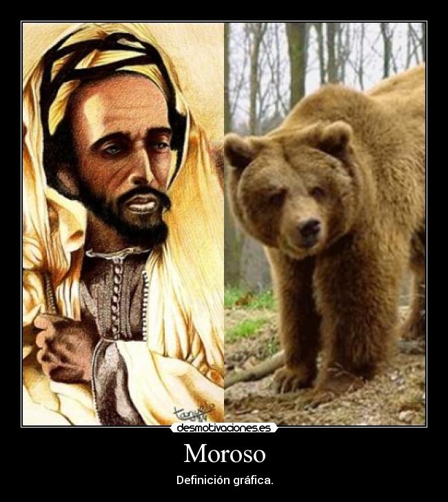 Moroso - Definición gráfica.