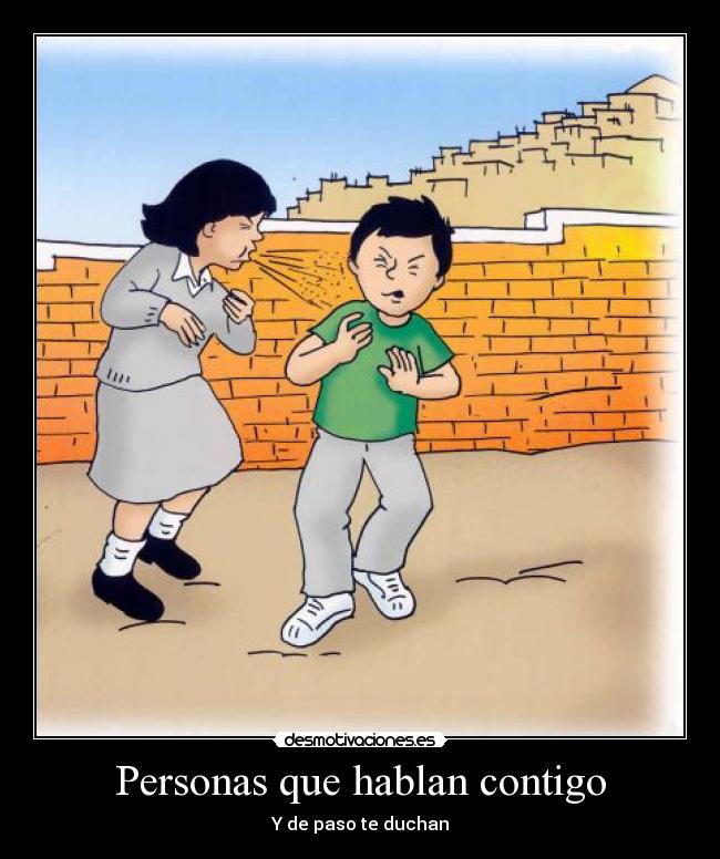 Personas que hablan contigo -