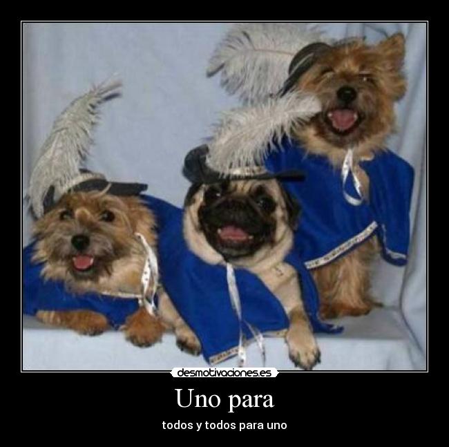 Uno para - todos y todos para uno