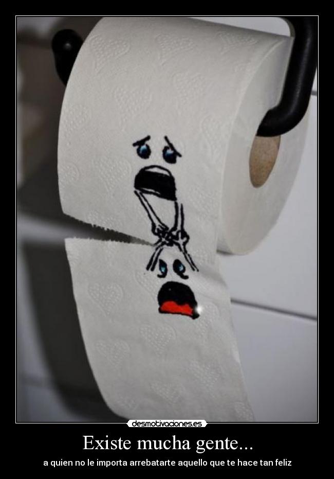 Existe mucha gente... -