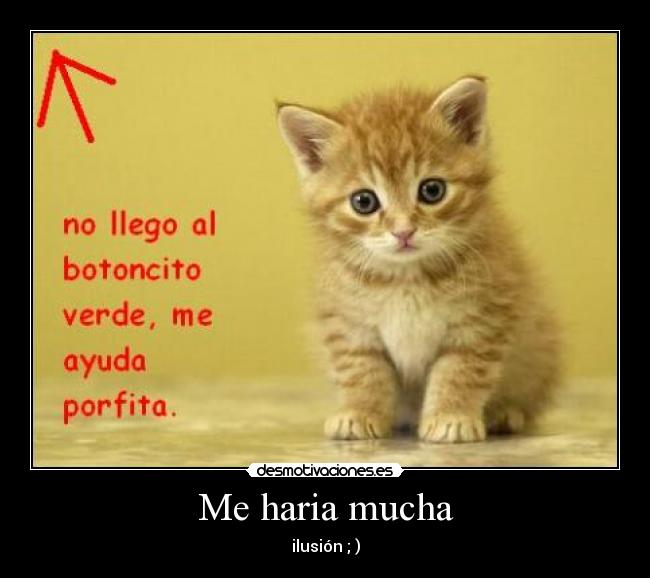 Me haria mucha -