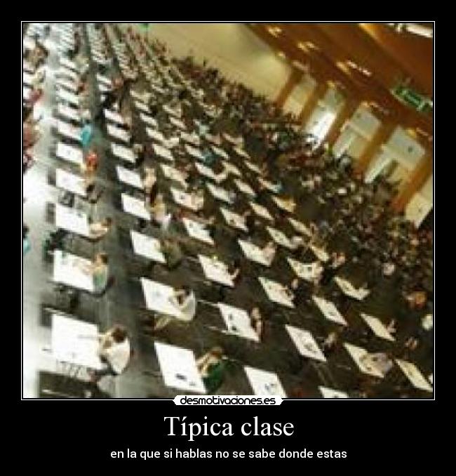 Típica clase -
