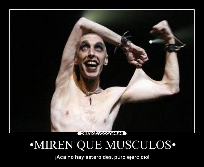 •MIREN QUE MUSCULOS• - ¡Aca no hay esteroides, puro ejercicio!