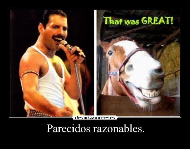 Parecidos razonables. - 
