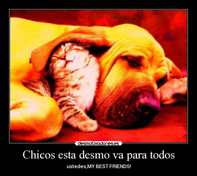 Chicos esta desmo va para todos -