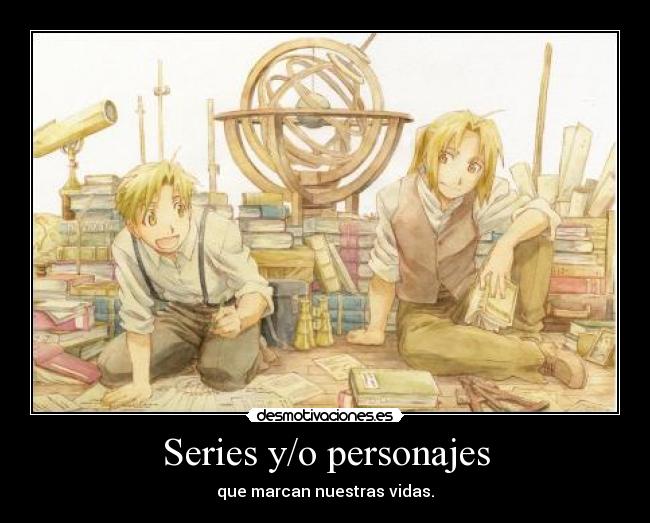 Series y/o personajes - 