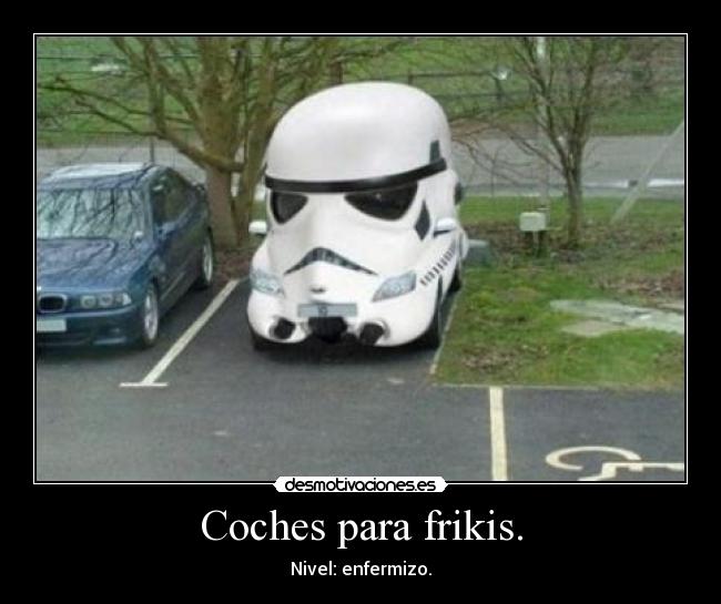 Coches para frikis. -